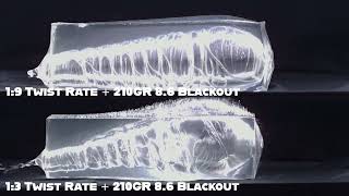 8.6 Blackout. Why 1:3 twist? More Kinetic Energy on Target