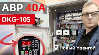 АВР на Нефтегазовую отрасль | АВР 40А N1+G-KM IEK V.01