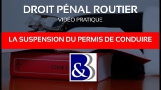 Suspension du permis de conduire ? Quelles différences ?