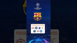 TOP 5 SORTEO CHAMPIONS #championsleague #bayernmunich #realmadrid #manchestercity #barcelona