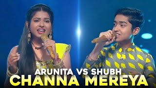 Channa Mereya: Shubh X Arunita Full Performance Super Star Singer 3 (Reaction)