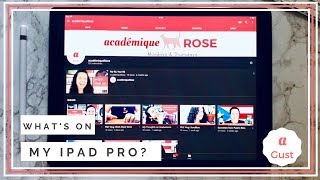 What's in My iPad Pro | PhD 2018