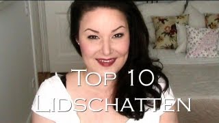 Meine Top 10 Lidschatten