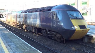 Freight Trains and Test Trains at Stafford 15th January 2024