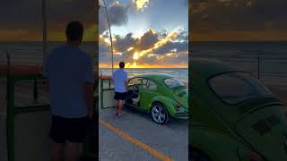 começando a semana com o fuscão 📷  🌅     #fusca #bahia #nascerdosol #shorts