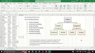 Sample 1 Type of variable