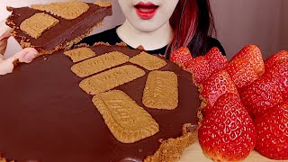 4만 명 기념🎉 직접 만든 로투스 초코 타르트 먹방 40K🎉 LOTUS CHOCOLATE TART MUKBANG ASMR eating sounds