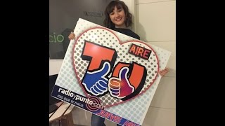 27/04/2017 Chiara Francia de "Heidi Bienvenida a Casa" en TU LIKE - Radio y Punto