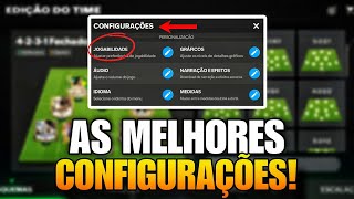 DICAS DE CONFIGURAÇÕES AVANÇADAS 🤯🔥 NO FCMOBILE25 "ATIVE ISSO JA" 🤯🔥