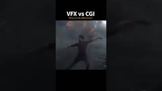 Difference between VFX and CGI 🤩 #shorts