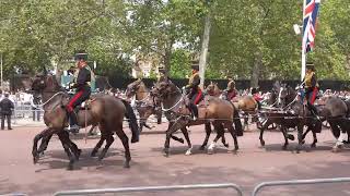 King's Troop Royal Horse Artillery, Trooping the Colour 2023