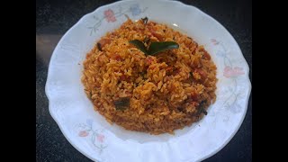 Tomato Rice recipe | if you have left over rice then try out this recipe