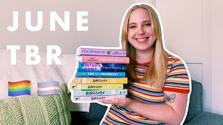 JUNE TBR 🏳️‍🌈 | what i'm planning to read this pride month!