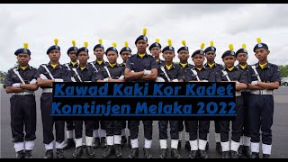 Kawad Kaki KOR Kadet Polis Lelaki | Peringkat Kebangsaan Kontinjen Melaka 2022