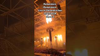 #rammstein - Rammstein part.2 |#live@VELTINSArena Gelsenkirchen | 27.07.24  Europa Stadium Tour 2024