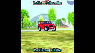 Ind Vs Pak Car Driving #thar #shorts #gaming #indiancarssimulator3d