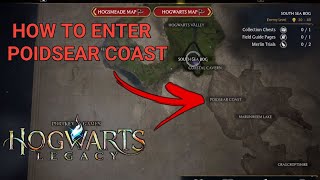 How to Enter Poidsear Coast | POIDSEAR COAST | Enter the Poidsear Coast Hogwarts Legacy Full Video