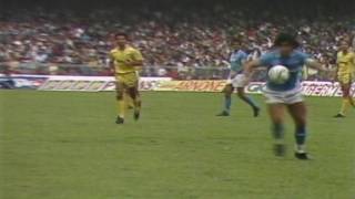 1985 MARADONA Napoli 5  Verona 0 Recontragolazo HD