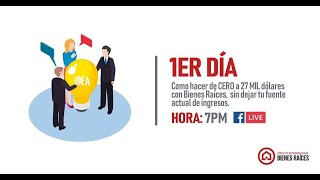 Como Pasar de Cero a 27mil Dólares con Bienes Raíces sin dejar tu fuente actual de ingresos.