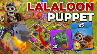 Unstoppable TH16 Dragon Rider + Lavaloon Puppet Wrecking Legend League Attacks!