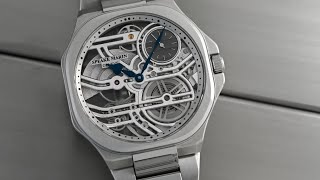 Speak Marin Ripples Skeleton e Girard Perregaux Tourbillon with three Flying Bridges