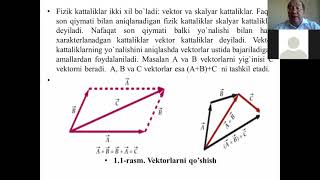 Mavzu: Fizika fani va uning tadqiqot uslublari