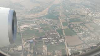 Landing at Karachi Airport