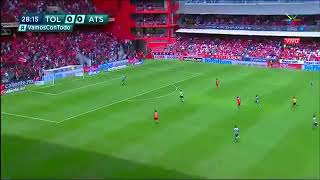 Gol de Alan Medina | Toluca 1-0 Atlas | Clausura 2019 Jornada 11