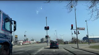 4K Amager Beach Park - Amager Strandpark - Driving Downtown Copenhagen, Denmark 🇩🇰