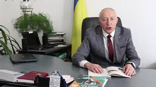 Вітання в.о. директора Борщівського агротехнічного фахового коледжу Ігоря Блозви