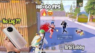 HD+60 FPS in Livik Arbi Lobby 🔥 PUBG mobile ❤️ Poco X3 Pro