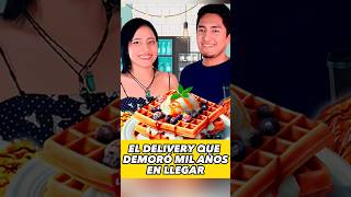 ¿QUIÉN hace los MEJORES WAFFLES con HELADO de $5? | El DELIVERY que tardó 1000 AÑOS en LLEGAR 😶🍨