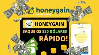 Como sacar $20 dólares por dia no App Honeygain Aplicativo pagando via PayPal e Pix