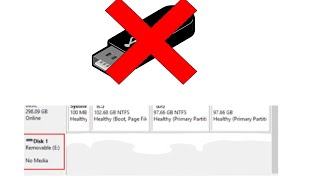 USB FLASH SÜRÜCÜSÜ BOZULDU!(MEDYA YOK HATASI)