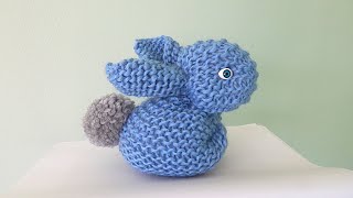 How to Knit a bunny in an hour! Symbol of 2023! Knit An Easter Bunny Rabbit. Easy for Beginners