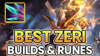 HOW TO PLAY ZERI ADC LIKE A PRO | BEST ZERI BUILD & RUNES | WILD RIFT GUIDE | ZERI ADC TIPS & TRICKS