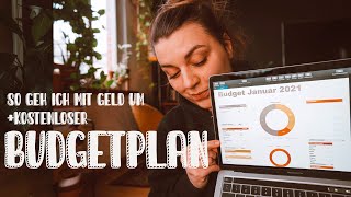 mein kostenloser BUDGETPLAN I so gehe ich mit Geld um 🖥💸