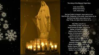 The Litany of the Blessed Virgin Mary