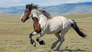 Horses in the Wild || The Majestic Spirit of the Open Plains