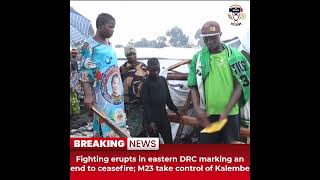 Desitdown News (Fighting erupts in eastern DRC marking an end to ceasefire;) #desitdown #news