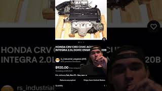 How to Build an EF Honda Si ON A BUDGET! 🚀💰 #honda #acura #shorts #howto