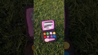 DIY how to make clay miniature makeup💄 palette 🎨 #clayart #viral#youtubeshorts