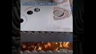 Muffler Fabrication#fabrication#exhaust#titanium#fabrication#exhaustpipe#exhaustfan#muffler