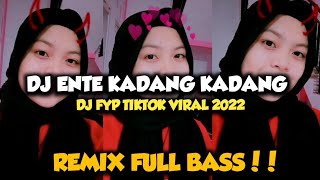 DJ ISTILAH KATA ENTE KADANG KADANG TIKTOK REMIX FULL BASS