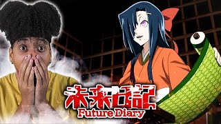 Future Diary Episode 4 REACTION & REVIEW "Hand-Written" | Anime Reaction