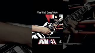 The “Hell Song” Guitar Solo - Sum 41