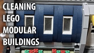 Cleaning A Lego Modular Building The Easy Way