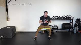 Lateral Squat Walk