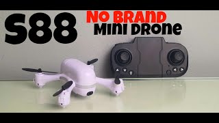 s88 None Branded Mini Drone | Unboxing & Flight | This Drone Will Shock You!