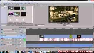 Sony Vegas Tutorial - How to Sync Audio with Music - Call of Duty Montage Making